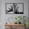 Leafs  Wall decorations stickers  MDF material - Image 2