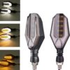 2Pcs Motorbike Universal LED Indicator With  DRL And Yellow Parking Light For all bikes (Random Color) - Image 8