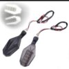2Pcs Motorbike Universal LED Indicator With  DRL And Yellow Parking Light For all bikes (Random Color) - Image 5