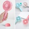 Handheld Mini Fan USB portable Rechargeable Fan (Random colors) - Image 4
