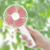 Handheld Mini Fan USB portable Rechargeable Fan (Random colors) - Image 8