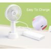 Handheld Mini Fan USB portable Rechargeable Fan (Random colors) - Image 11