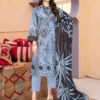 3 PIECES Lawn by Nisha Designer | Unstitched Collection  Party Wear | Summer 24 Volume 11 (07) - Image 2