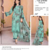 3 PIECES Lawn by Nisha Designer | Unstitched Collection  Party Wear | Summer 24 Volume 11 (08) - Image 4