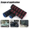 4pcs/Set Universal Grip Comfort Foam Handle Bar Motorcycle Bicycle Random Color - Image 11