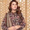 3 PIECES Unstitched Party Wear Lawn Suit by Ripple Collection | Unstitched Collection | Summer 24 (2603) - Image 3