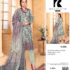 3 PIECES Unstitched Party Wear Lawn Suit by Ripple Collection | Unstitched Collection | Summer 24 (2606) - Image 3