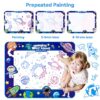 Magic Water Doodle Waterproof Canvas Mat | Washable Drawing Mat | Reusable canvas Perfect for kids - Image 6