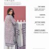 Khaadi Lawn  Lawn | Unstitched Collection 3 PIECES Casual Wear| Summer 24 - Image 3