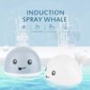 Whale Spray Water Bath LED Light Toy for baby, kids and toddlers | Whale Bath Toy Sprinkler, Light Up Water Whale Bath Toy, Bathtub Toys (Random colors)