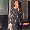 2 Pcs Women’s Stitched Star print  linen  casual wear for girls - Image 2