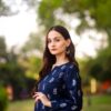 2 Pcs Women’s Stitched Star print  linen  casual wear for girls - Image 6