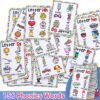 My Mini Alphabet Flipbook | ABC English Alphabet Letters Child Flash Cards Baby Learning Toys Kids Gift Pre-Kindergarten - Image 9