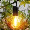 Rechargeable LED Lamp Bulb, Emergency Camping Lights with Clip Hook, Mini Portable Camping Light, Portable Camping Lantern with Hook, Outdoor LED String Bulb, Waterproof Type C Charging - Image 4