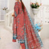 Nisha Designer  Lawn | Unstitched Collection 3 PIECES Party Wear| Summer 24 - Image 4
