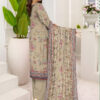 Nisha Designer  Lawn | Unstitched Collection 3 PIECES Party Wear| Summer 24 - Image 4