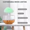 Rain Cloud Humidifier Water Drops with Adjustable LED Lights | Aromatherapy Essential Oil Diffuser with Calming Colorful Night Lights Bedroom Home - Image 10