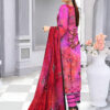 Nisha Designer  Lawn | Unstitched Collection 3 PIECES Party Wear| Summer 24 - Image 5