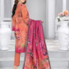 Nisha Designer  Lawn | Unstitched Collection 3 PIECES Party Wear| Summer 24 - Image 4