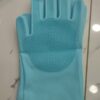 Silicone Washing Full Finger Gloves - For Home (Random Colors) - Image 2