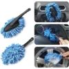 Car Wash Microfiber Cleaning Brush Car Collector Cleaning Dusts Mop Bristles Strong Water Absorption Vehicle Cleaning Wax Mop Brush, Home Cleaning Used Dust Removal Dusting Tool (Random Colors) - Image 2