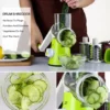 TABLE TOP DRUM GRATER VEGETABLE CUTTER (Random colors) - Image 2