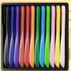 Children Pack of 12 Plastic Crayons, 12 Vibrant Crayons Colors, Caryon Pencils - Image 3