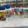 Built in Straw Glass | Cartoon characters (Pack of 6) (mix characters) - Image 2
