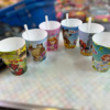 Built in Straw Glass | Cartoon characters (Pack of 6) (mix characters) - Image 5