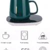 Electric Heated Coffee Mug with Temperature Controlled Pad | Heating Coaster for Home Office Milk Tea Water Heating Mat Smart Thermostatic Warmer Pad - Image 8