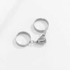 Broken heart rings set | Heart Magnet Couple Rings Attract Lovers, Friend Adjustable Ring - Image 4